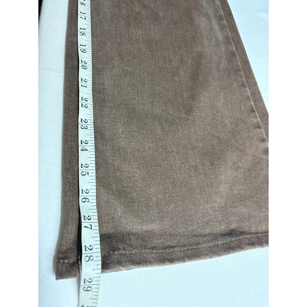 Judy Blue Box of Chocolates Retro Wide Jeans High Rise Brown Size 0/24 Stretch - Picture 13 of 16